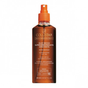 Collistar SUPERTANNING Dry Oil Water Resistant SPF15 200 ml