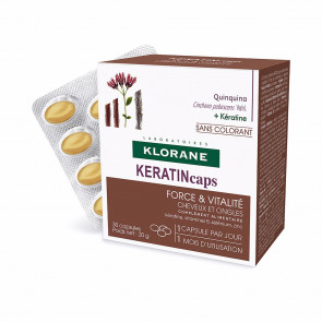 Klorane Keratin Caps Force & Vitalité 30 ud