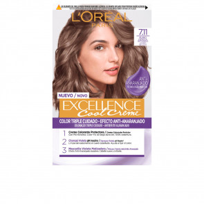 L'Oréal Excellence Cool Creme - 7.11 Rubio ceniza intenso