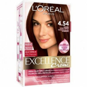 L'Oréal Excellence Creme - 4,54 Castaño caoba cobrizo