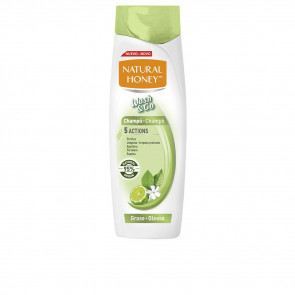 Natural Honey Wash & Go Champú graso 400 ml