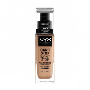 NYX Can't Stop Won't Stop Full coverage foundation - Medium buff 30 ml