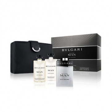 Bvlgari Lote BVLGARI MAN EXTREME Eau de toilette Vaporizador 100 ml + Eau de toilette Vaporizador 15 ml + Aftershave Bálsamo 75 ml