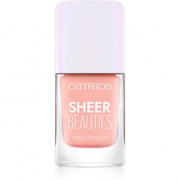 Catrice Sheer Beauties Nail polish - 050 Peach for the stars