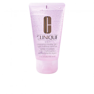Clinique 2 in 1 Cleansing Micellar Gel + Light Makeup Remover 150 ml