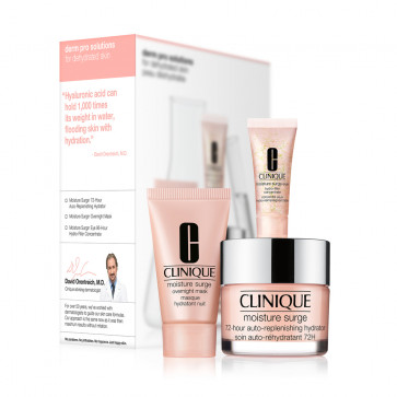 Clinique Lote MOISTURE SURGE SOIN AUTO-RÉHYDRATANT 72H Set de cuidado facial