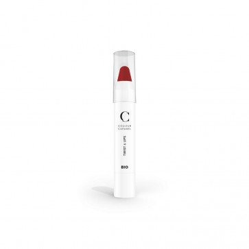 Couleur Caramel Twist & Lips - 407 Glossy Red