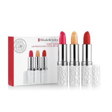 Elizabeth Arden Lote EIGHT HOUR CREAM LIP PROTECTIVE STICK SPF15 Set de pintalabios