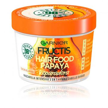 Garnier Fructis Hair Food Papaya Mascarilla Reparadora 385 ml