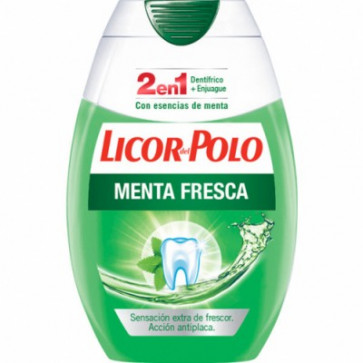 Licor del Polo 2 en 1 Menta Fresca Pasta de dientes 75 ml