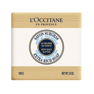 L'Occitane KARITE SAVON EXTRA-DOUX LAIT Pastilla de jabón 100 g