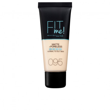 Maybelline Fit Me Matte+Poreless Foundation - 95 Fair porcelain 30 ml