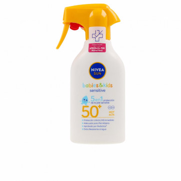 Nivea Babies & Kids Sensitive 5 en 1 leche solar SPF50+ 270 ml