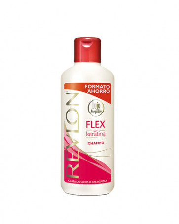 Revlon FLEX KERATIN Shampoo Dry Hair Champú Cabello Seco 650 ml