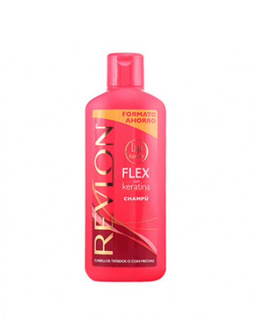 Revlon FLEX KERATIN Shampoo Dyed&highlighted Hair Champú Pelo Teñido 650 ml