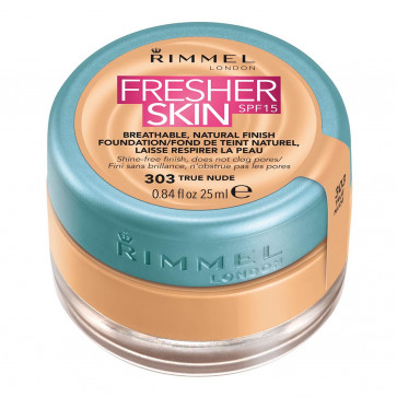 Rimmel FRESHER SKIN Natural Finish Foundation 303 True Nude 25 ml