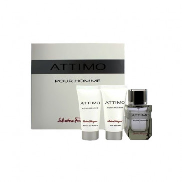 Salvatore Ferragamo Lote ATTIMO POUR HOMME Eau de toilette