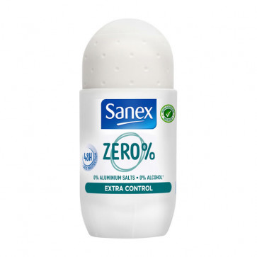 Sanex ZERO% EXTRA CONTROL Desodorante roll-on 50 ml