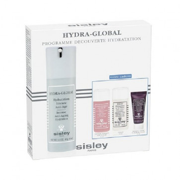 Sisley Coffret Hydra-Global Programme Decouverte Hydratation Set de cuidados faciais