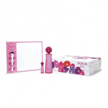 Tous Lote KIDS GIRL Eau de toilette Vaporizador 100 ml + Miniatura Eau de toilette + Mochila