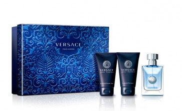 Versace Lote VERSACE POUR HOMME Eau de toilette Vaporizador 50 ml + Gel 50 ml + after shave 50 ml