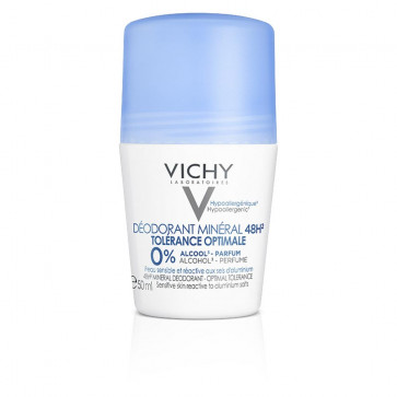 Vichy DÉODORANT MINERAL 48H TOLERANCE OPTIMALE Desodorante roll-on 50 ml