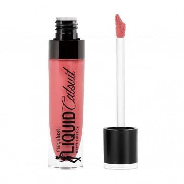 Wet N Wild MegaLast Liquid Catsuit Matte Lipstick - Coral corruption