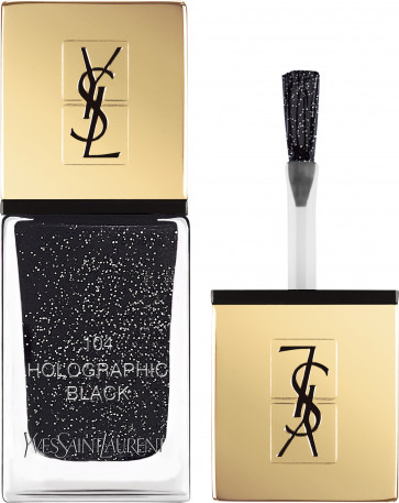 Yves Saint Laurent LA LAQUE COUTURE 104 Holographic Black