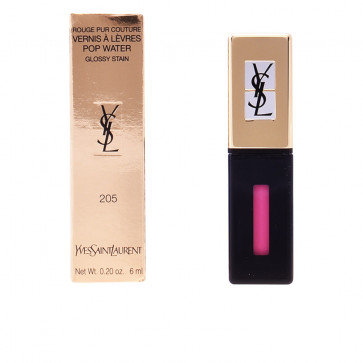 Yves Saint Laurent Rouge pur Couture Vernis à Lèvres Pop Water - 205 Pink Rain