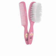 Beter Coffret Cepillo & Peine Rosa Set de estilo de cabelo
