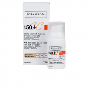 Bella Aurora Solar Crema Color Anti-Manchas Protección Muy Alta SPF50 Tono Claro 50 ml