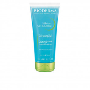 Bioderma Sebium Gel Moussant Nettoyant Purifiant Peaux mixtes et grasses 200 ml