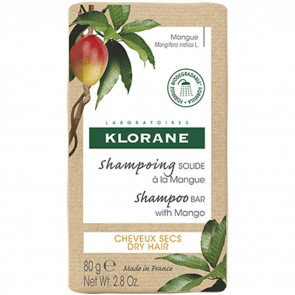 Klorane Mango Champú sólido 80 g