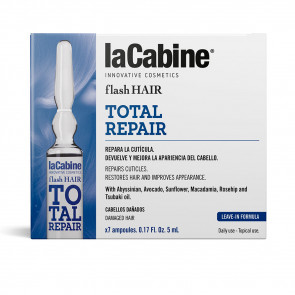 La Cabine Flash Hair Total Repair Ampoules 7 ud