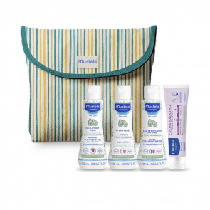 Mustela Lote Bebé Neceser Rayas Set de cuidado corporal