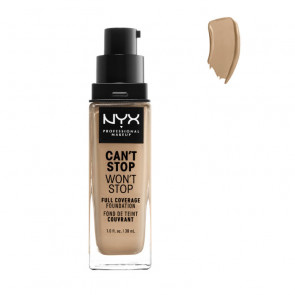NYX Can't Stop Won't Stop Full coverage foundation - Soft Beige 30 ml