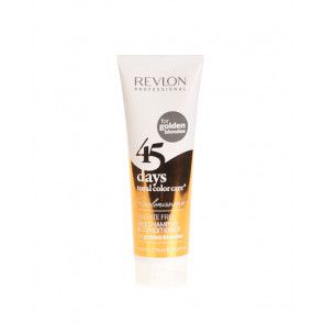 Revlon 45 DAYS 2in1 Shampoo & Conditioner For Golden Blondes Champú y Acondicionador Cabellos Teñidos 275 ml