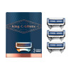 Gillette King Neck razor blades [Ricarica] 3 ud