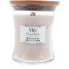 Woodwick Vanilla & Sea Salt - Hourglass Scented Candle 275 ml