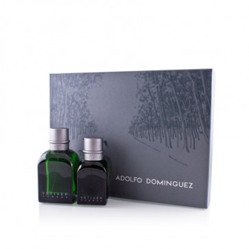 Adolfo Domínguez Lote VETIVER HOMBRE Eau de toilette Vaporizador 120 ml + 60 ml