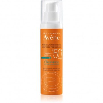 Avène Cleanance Sunscreen Matifying SPF50+ 50 ml