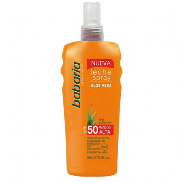 Babaria Aloe Vera Sun Milk SPF50 200 ml