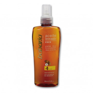 Babaria Coco Sun Oil Spray SPF4 200 ml