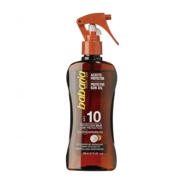 Babaria COCO Y ALOE Aceite Solar SPF10 200 ml