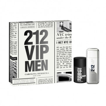 Carolina Herrera Lote 212 VIP MEN Eau de toilette Vaporizador 100 ml + Aftershave 100 ml
