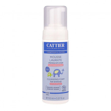 Cattier Mousse Lavante Cheveux et Corps 150 ml