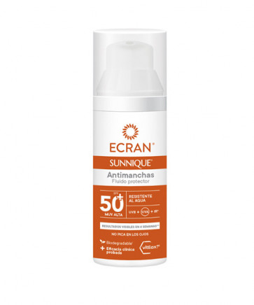 Ecran Sunnique Antimanchas facial SPF50+ 50 ml