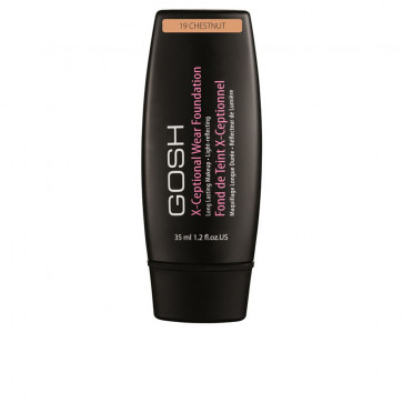 Gosh X-Ceptional Wear Foundation Long lasting - 19 Chestnut 35 ml