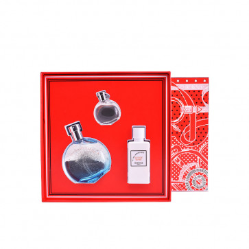 Hermès Lote EAU DES MERVEILLES BLEUE Eau toilette