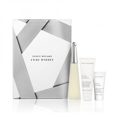 Issey Miyake Lote L'EAU D'ISSEY Eau de toilette Vaporizador 50 ml + Loción corporal 75 ml + Gel de baño 30 ml